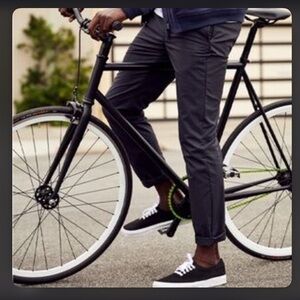 Hill City 5 Pocket Workwear Pant Black Stretch Tech Size 33/30